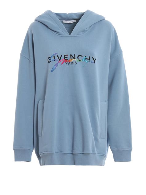 givenchy light blue hoodie replica|how to spot Givenchy signature.